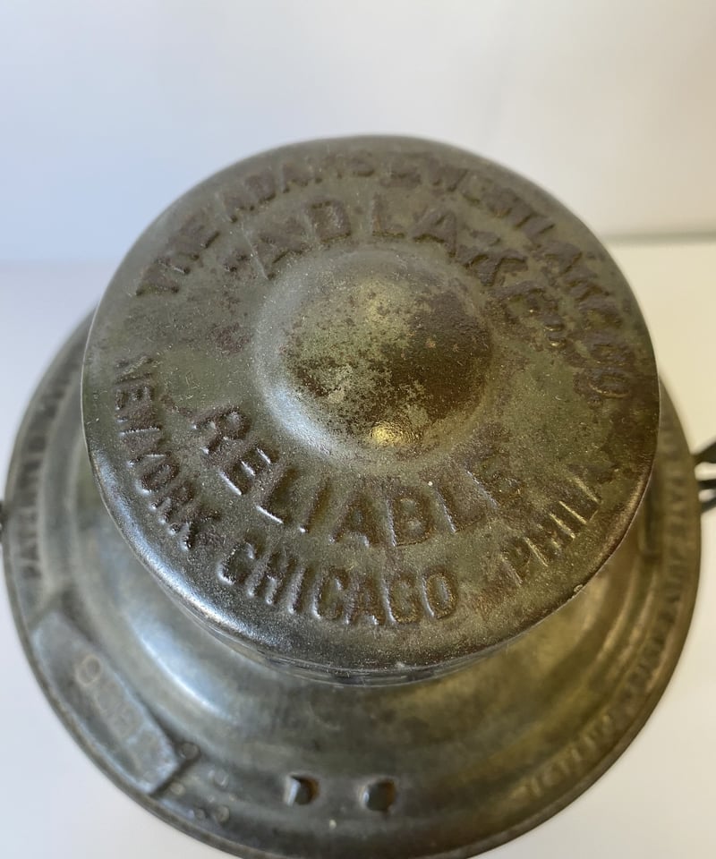 【美品】1910~20s ADLAKE RELIABLE レイルロードランタン レイルロードランタン ADLAKE RELIABLE | ヴィンテージランタン