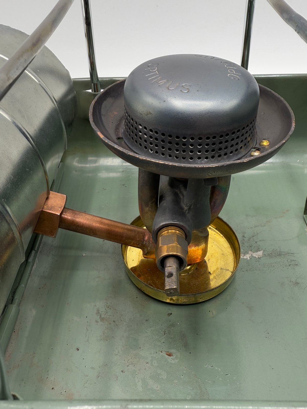 002 OPTIMUS No.111 サイレントバーナー グリーン缶