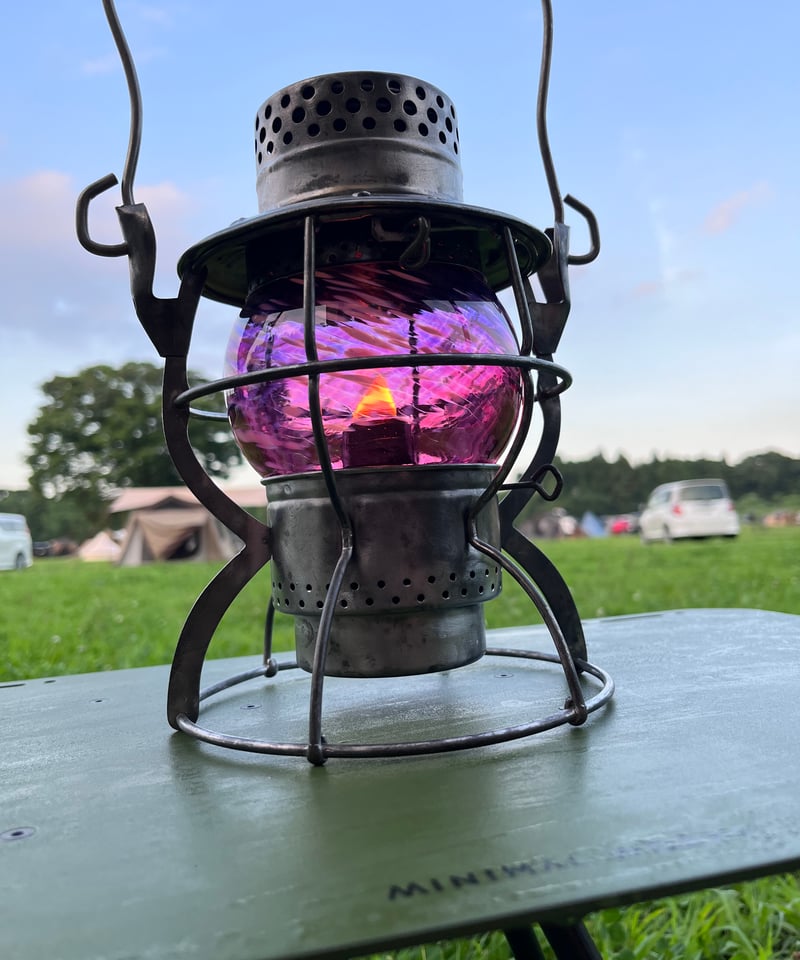 TOMOS ORIGINAL GLASS FOR RAIL ROAD LANTERN | ヴィ