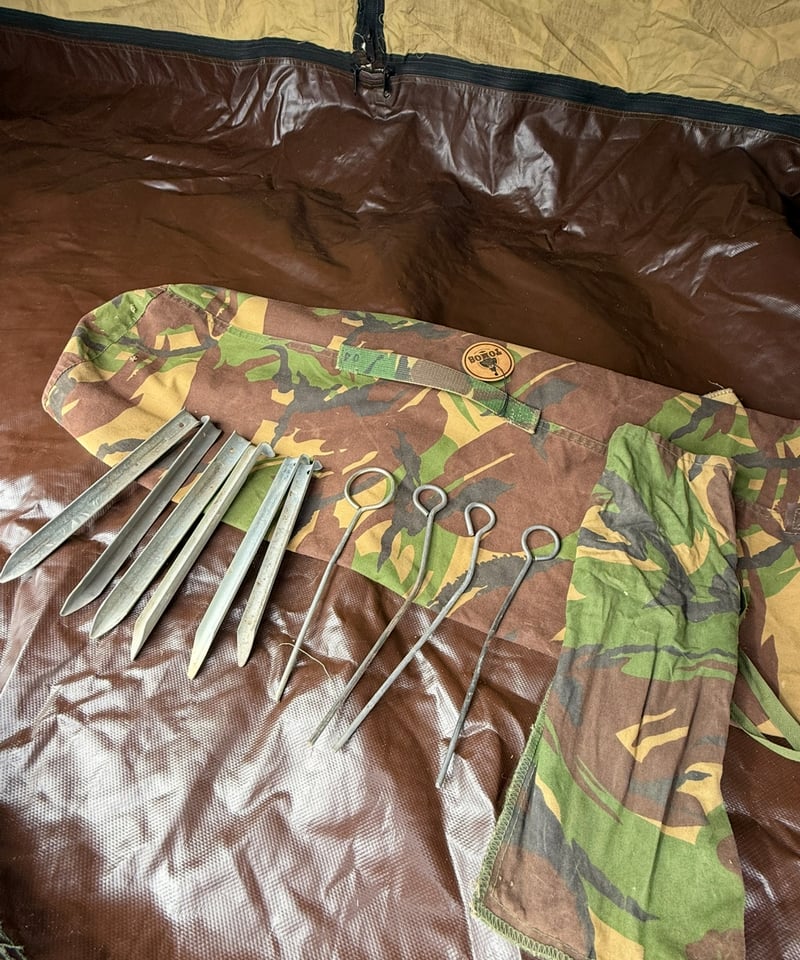 軍幕❗️ ダッチアーミーテント DPMカモ オランダ軍 軍幕❗️ ダッチアーミーテント DPMカモ オランダ軍