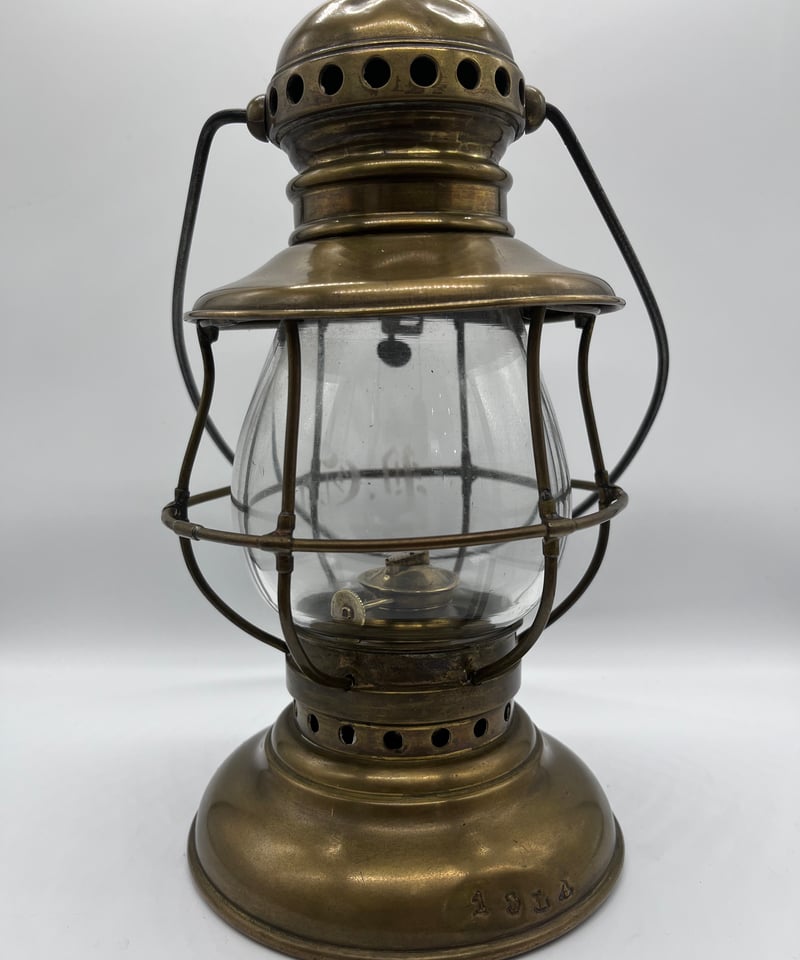 ADAMS & WESTLAKE 『PULLMAN』レイルロードランタン オールブラス | ヴ