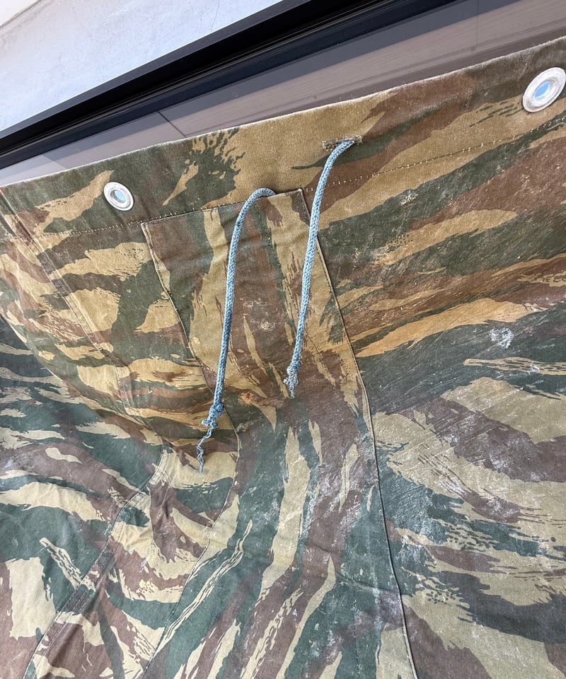 オーストリア軍幕 1970年製 1枚 ⑤ オーストリア軍幕 1970年製 1枚 ⑤ オーストリア軍 テントシート