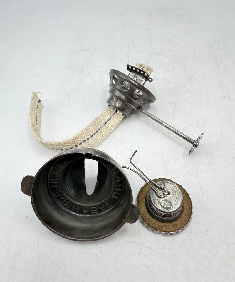 極美‼️BAT No.599 ホットブラストランタン レッドガラス