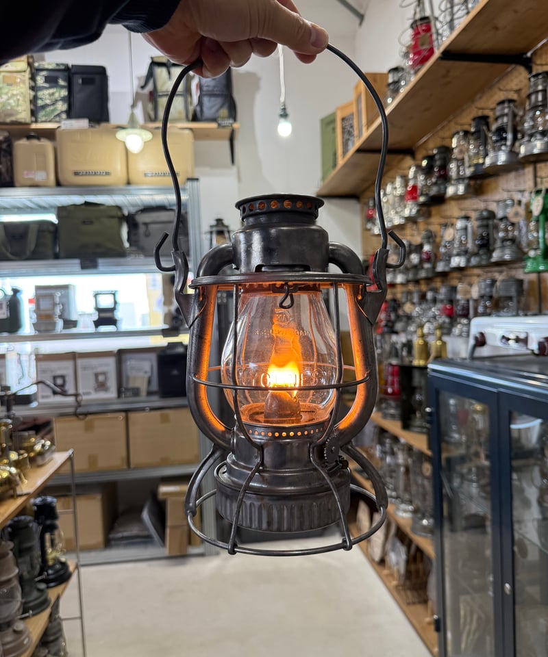 009 レイルロードランタン DIETZ VESTA クリアグローブ NEW YORK |