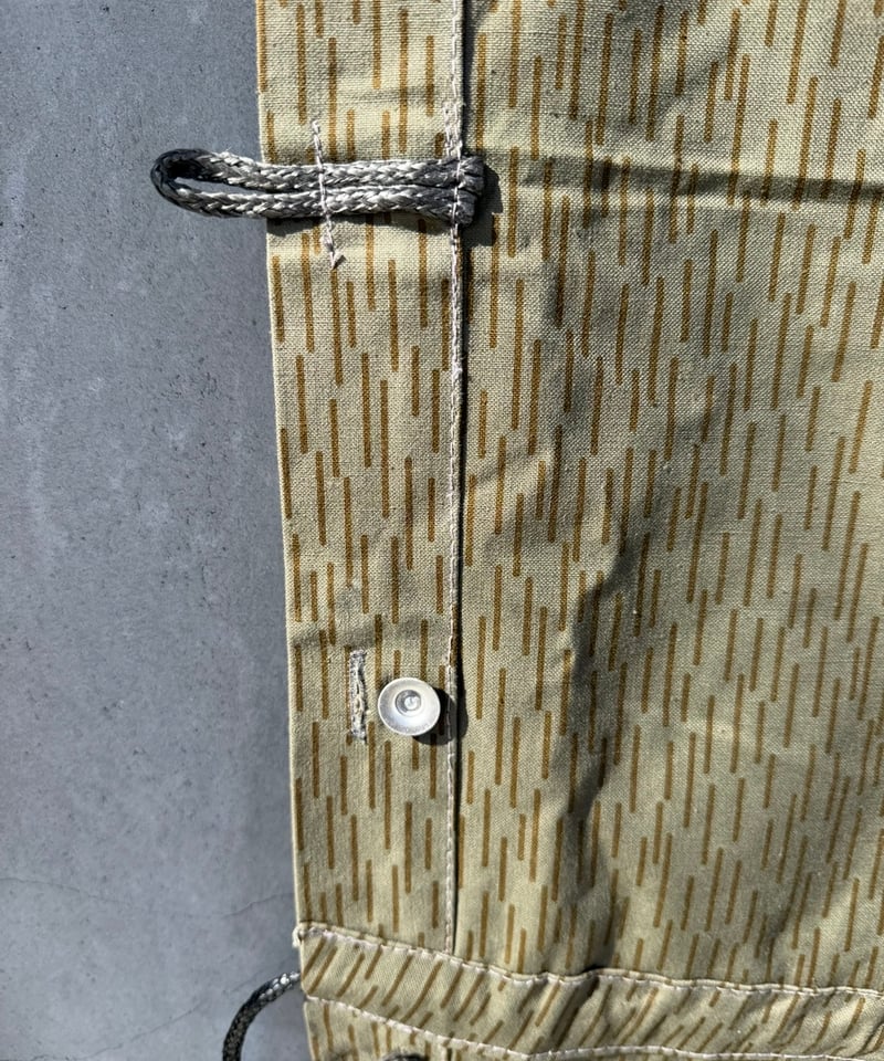 軍幕』貴重❗️東ドイツ軍幕 レインドロップカモ 1枚バラ売り