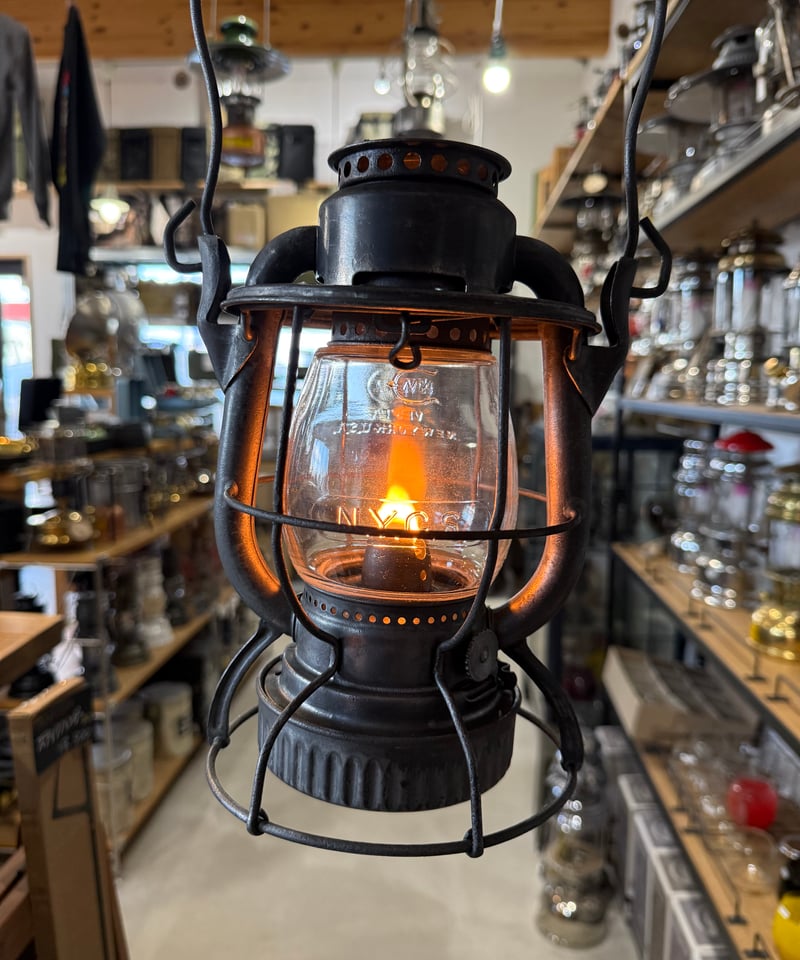 006 レイルロードランタン DIETZ VESTA クリアグローブ NEW YORK |