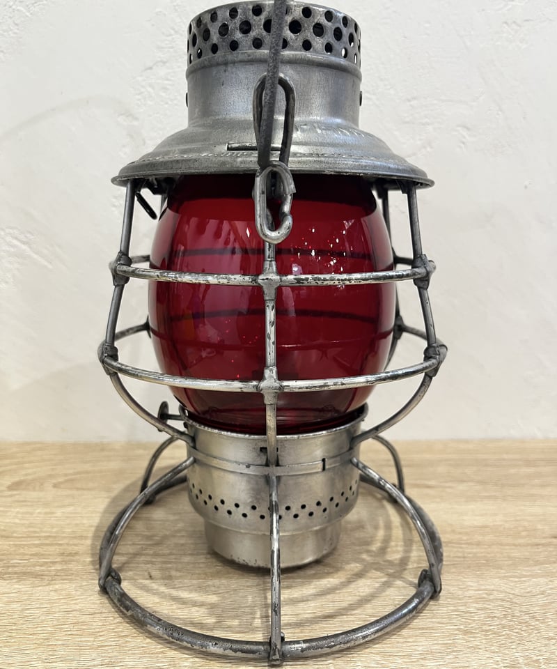 【美品】1910~20s ADLAKE RELIABLE レイルロードランタン レイルロードランタン ADLAKE KERO 『ROCK ISLAND』1920年頃