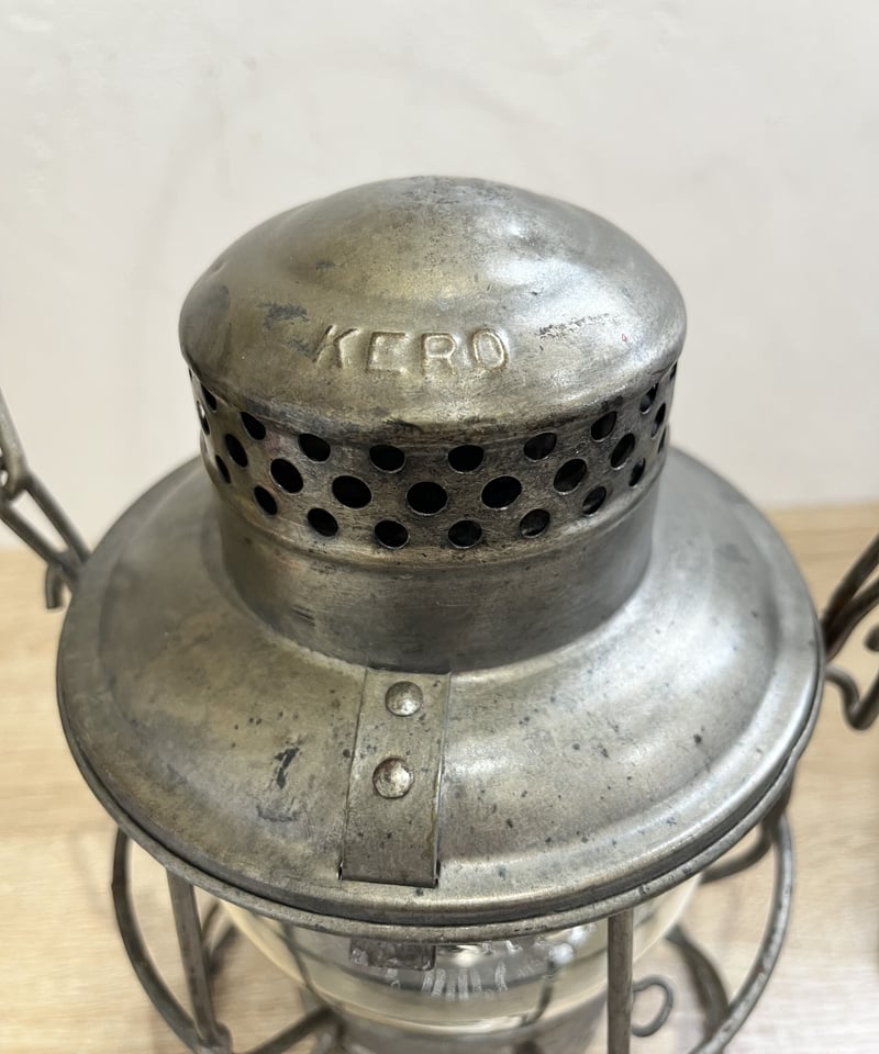 001 レイルロードランタン ADLAKE KERO クリアーグローブ