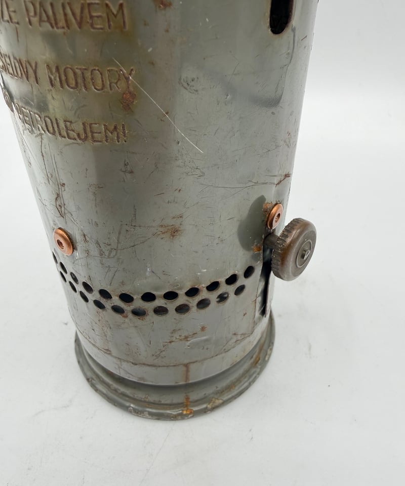 001『チェコ軍用‼️ミリタリーストーブ❗️』MARS HEATER グレー