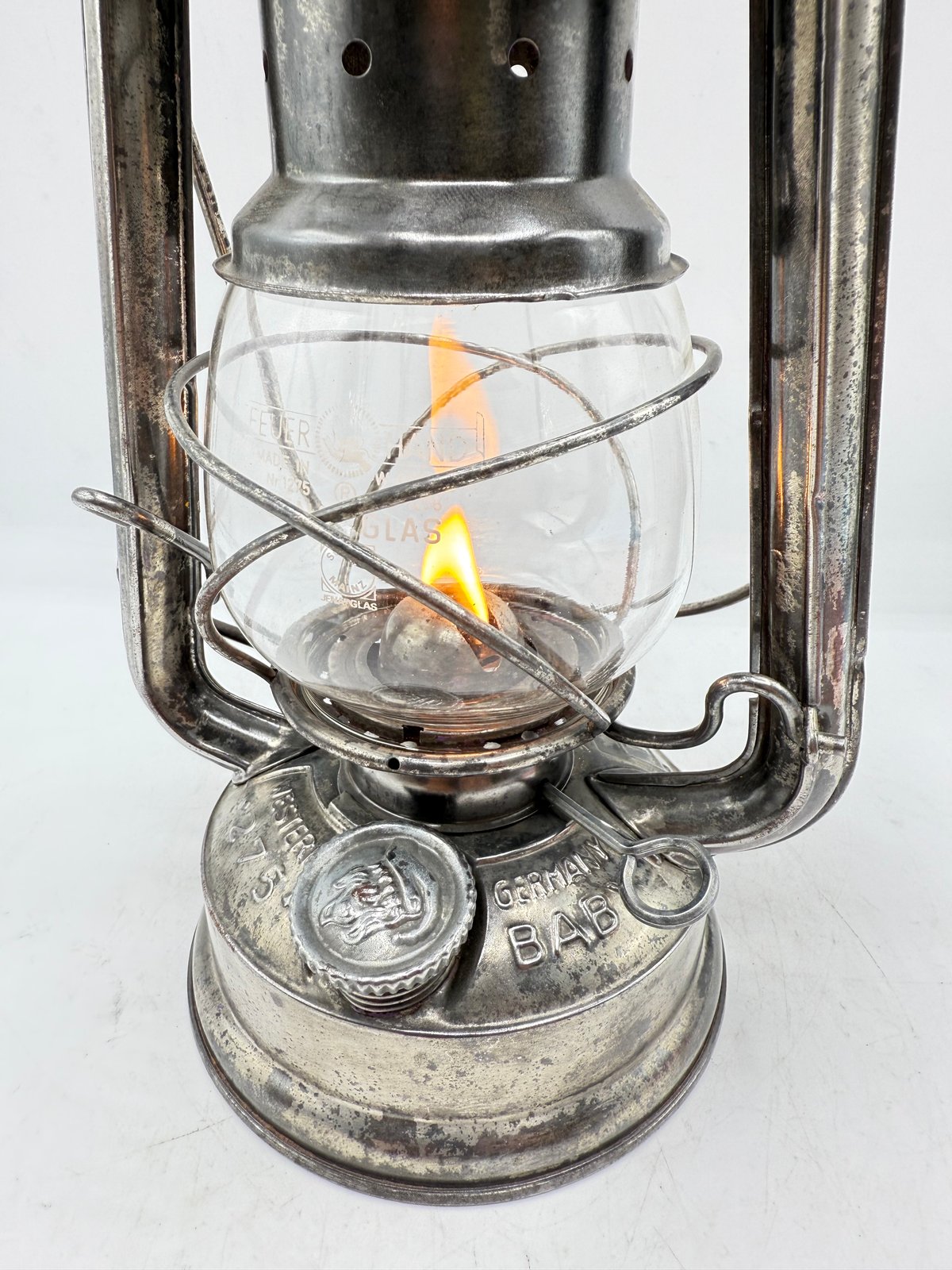 【FEUER HAND 276】錫メッキ廃盤 ビンテージ 現行のジンクとは違い光沢のある錫メッキカラー！FEUERHAND