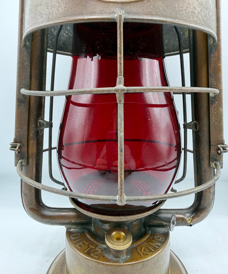 001 DIETZ KING “DEPT” Red Globe | ヴィンテージランタン販売