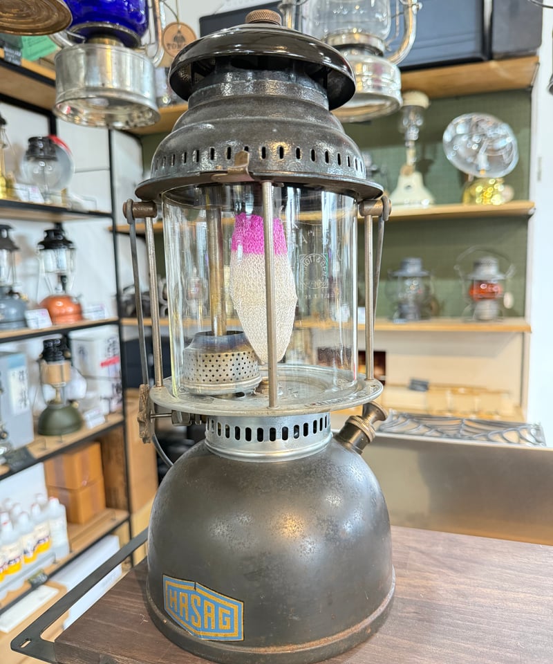 ドイツ軍HASAG （ハサグ）351L 整備済み（ホワイトガソリン仕様） HASAG 351L | ヴィンテージランタン販売のお店「TOMOS」