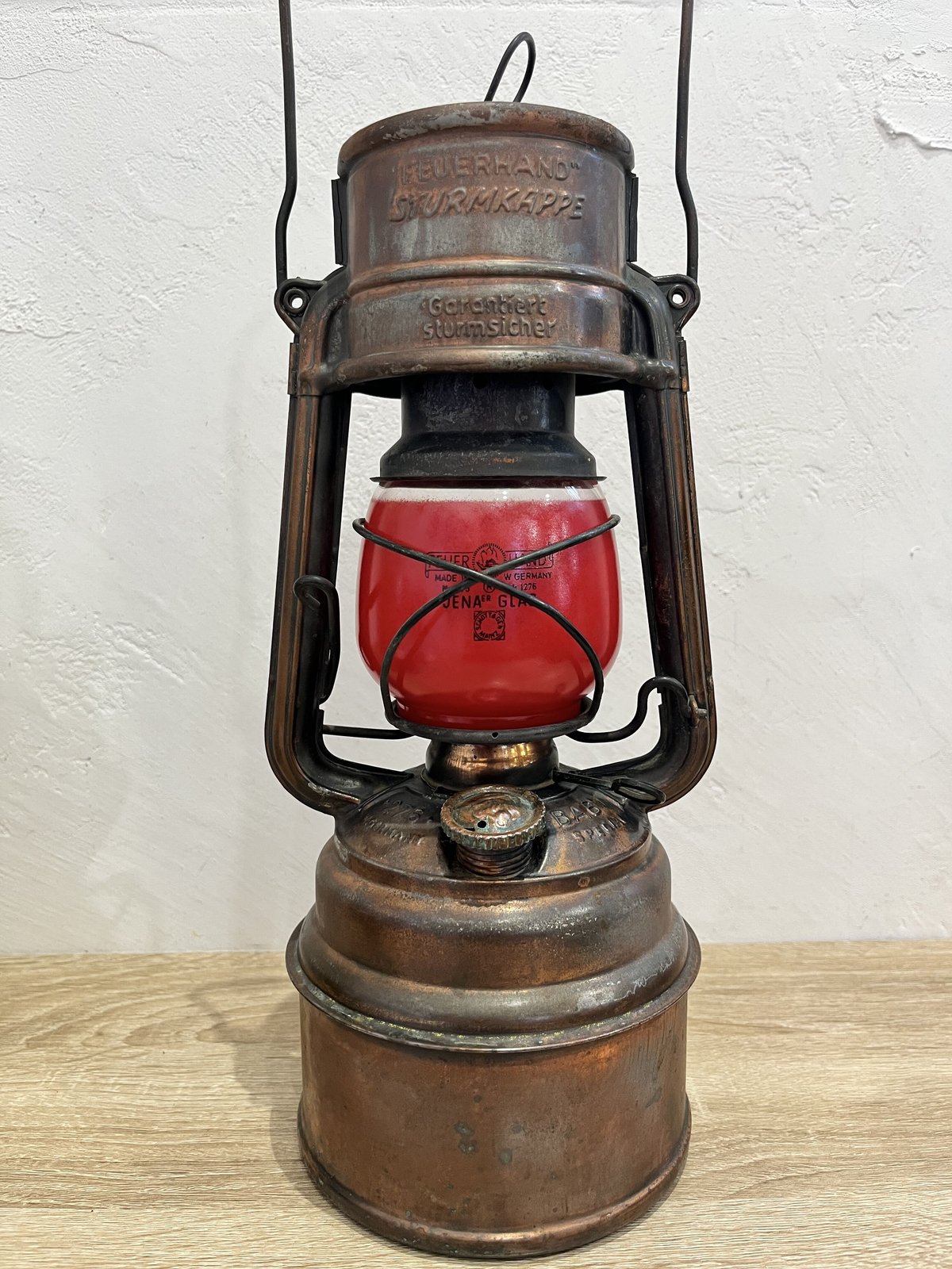 ドイツ製 FEUERHAND フュアーハンド 276 ルビーレッド ハリケーン