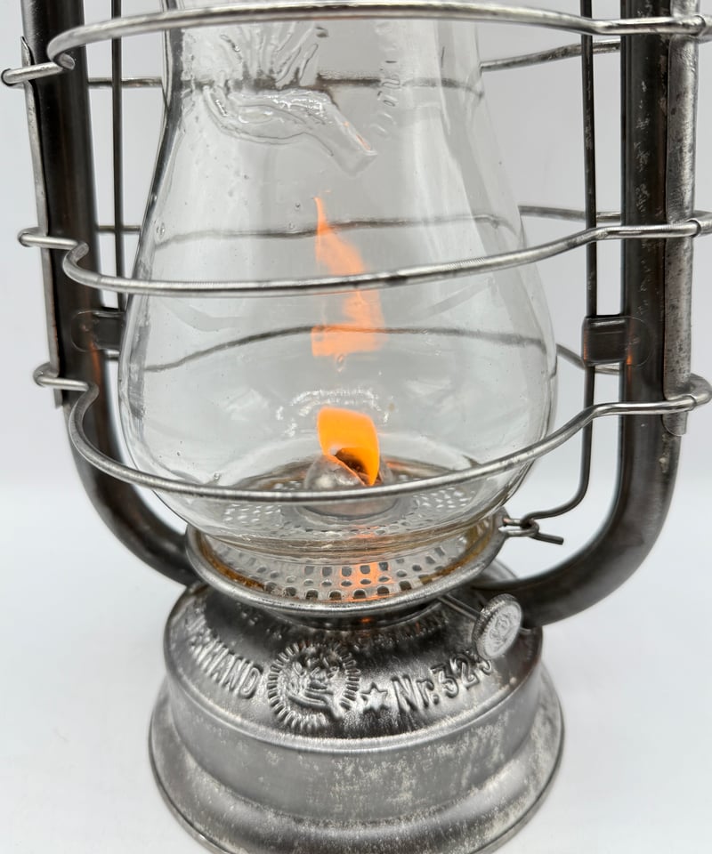 フュアーハンドランタン 323 アンティーク ビンテージ ランプ 大正ロマン FEUERHAND Nr.323 『ORENGE』大型オイルランプ | ヴィンテージランタン