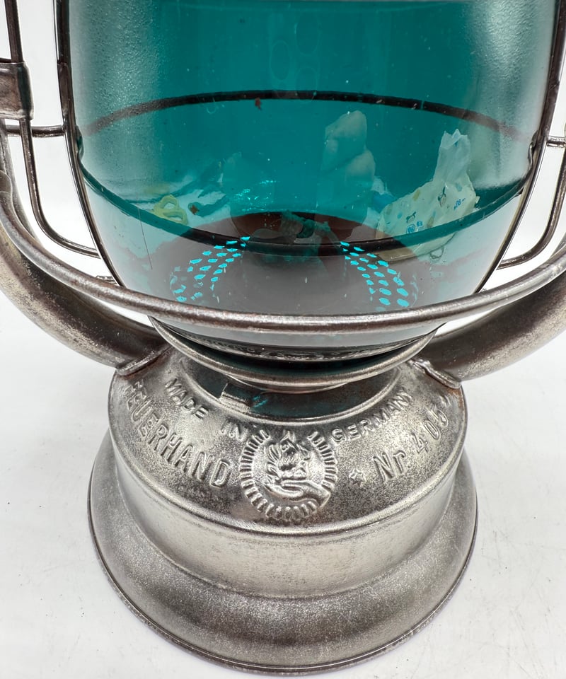 貴重‼️グリーングローブ❗️FEUERHAND Nr.405 中型オイルランプ