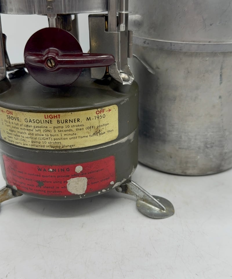 US ARMY M1950 ガソリンストーブ 1964年 | ヴィンテージランタン販売の