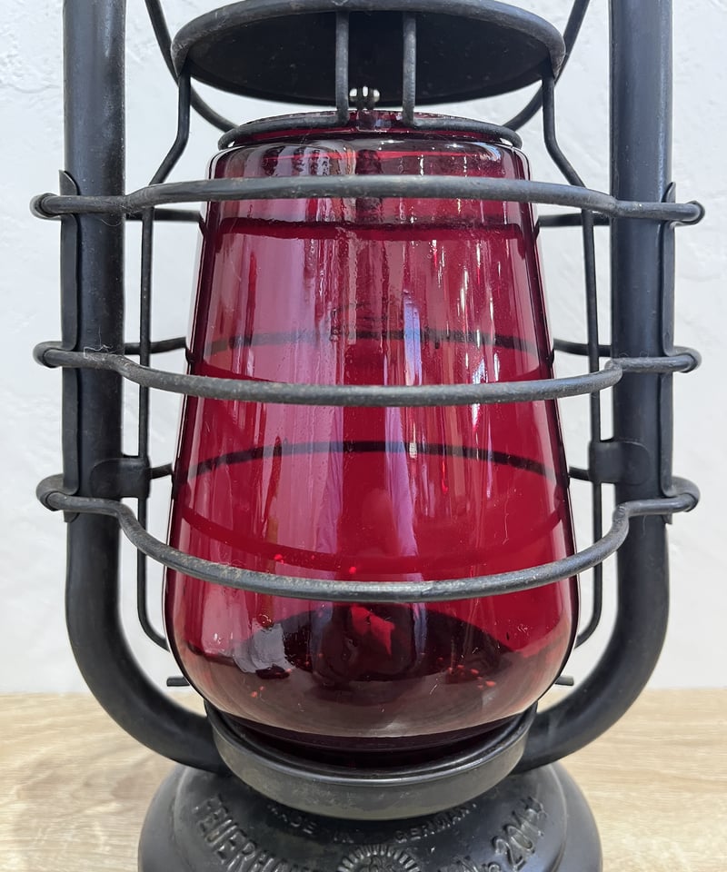 FEUERHAND2019 2020Limited Editionランタンセット 001 FEUERHAND Nr.201 オリーブ&レッド | ヴィンテージランタン