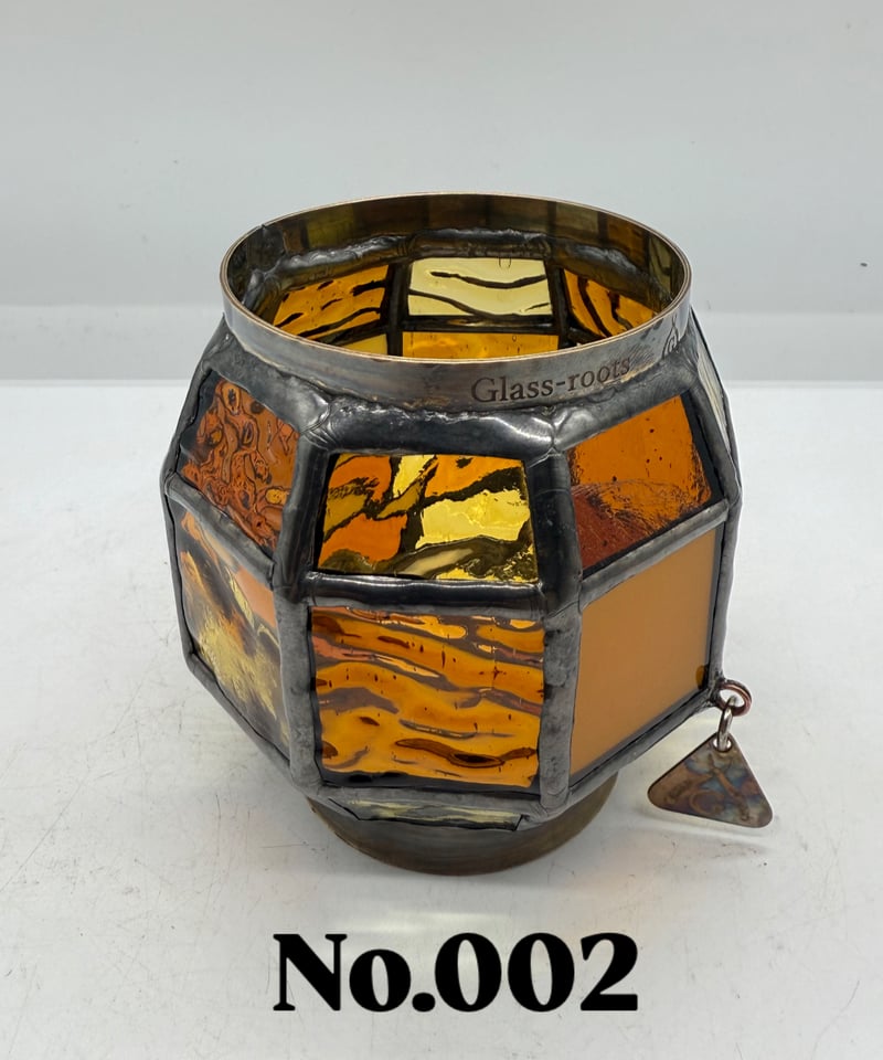 Glass-rootsステンドグラスシェードocta Glass-rootsステンドグラスシェードocta Glass-roots OCTA