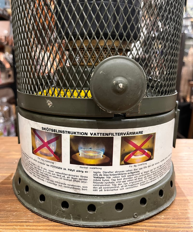 超レア!! POD 2連筒　スエーデン製　石油ストーブ　80年代初期モデル POD 62K Heater ストーブ 未使用 Hor-124 - 北欧キャンプ