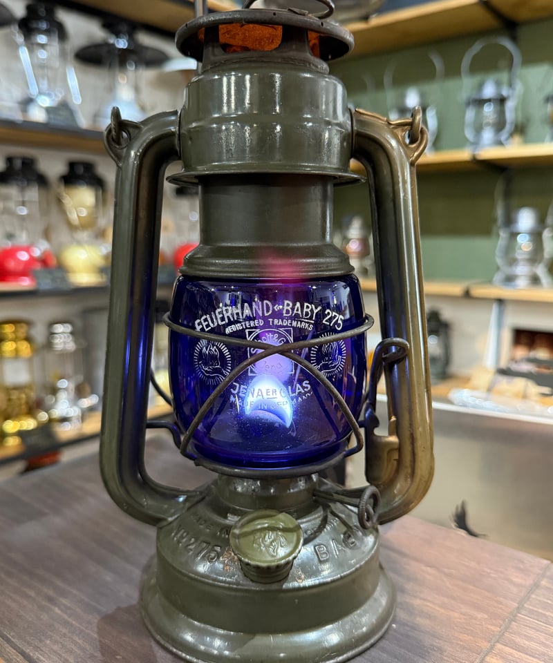 レアアイテム‼️FEUERHAND No.275 オリジナルブルーガラス