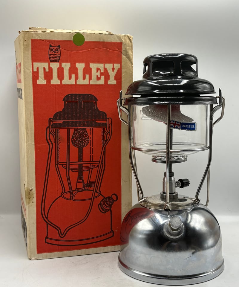 バースデーランタン TILLEY X246B クローム バグガード付き 1982