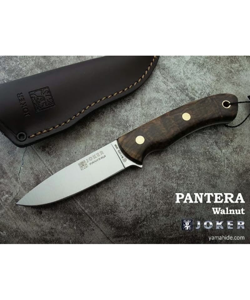 ジョーカーナイフ パンテラ CN17 ウォールナット ブッシュクラフト