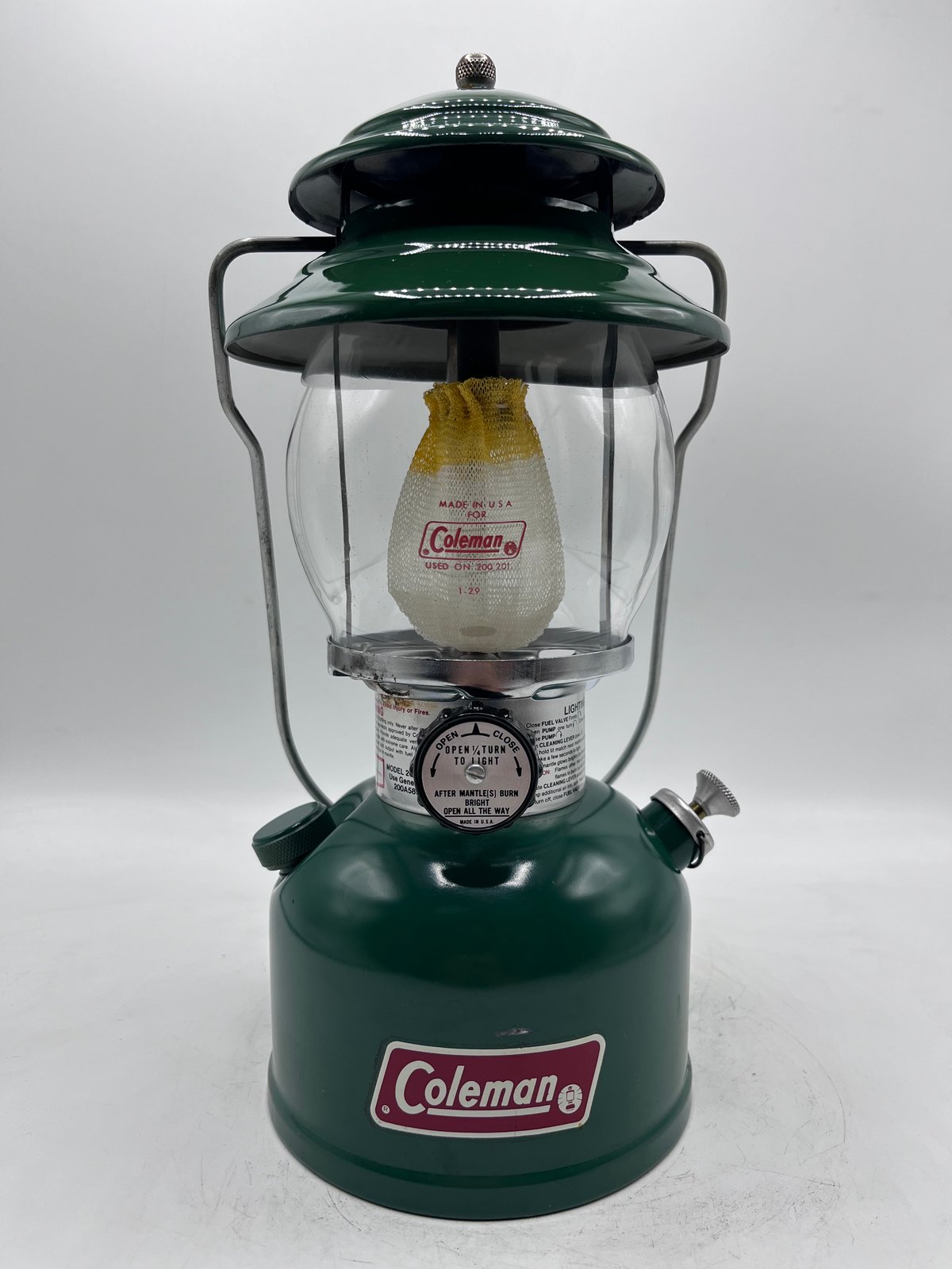 極美品1995年4月製コールマンランタンColeman classic 200B 【公式通販】