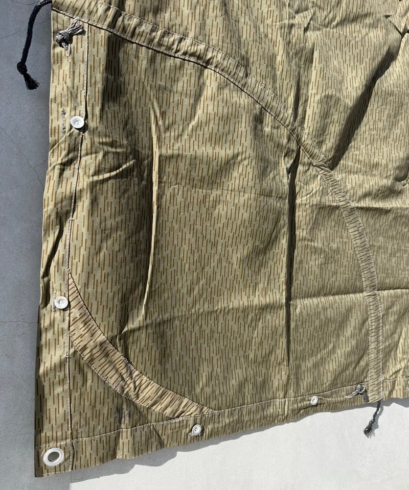 軍幕』貴重❗️東ドイツ軍幕 レインドロップカモ 1枚バラ売り