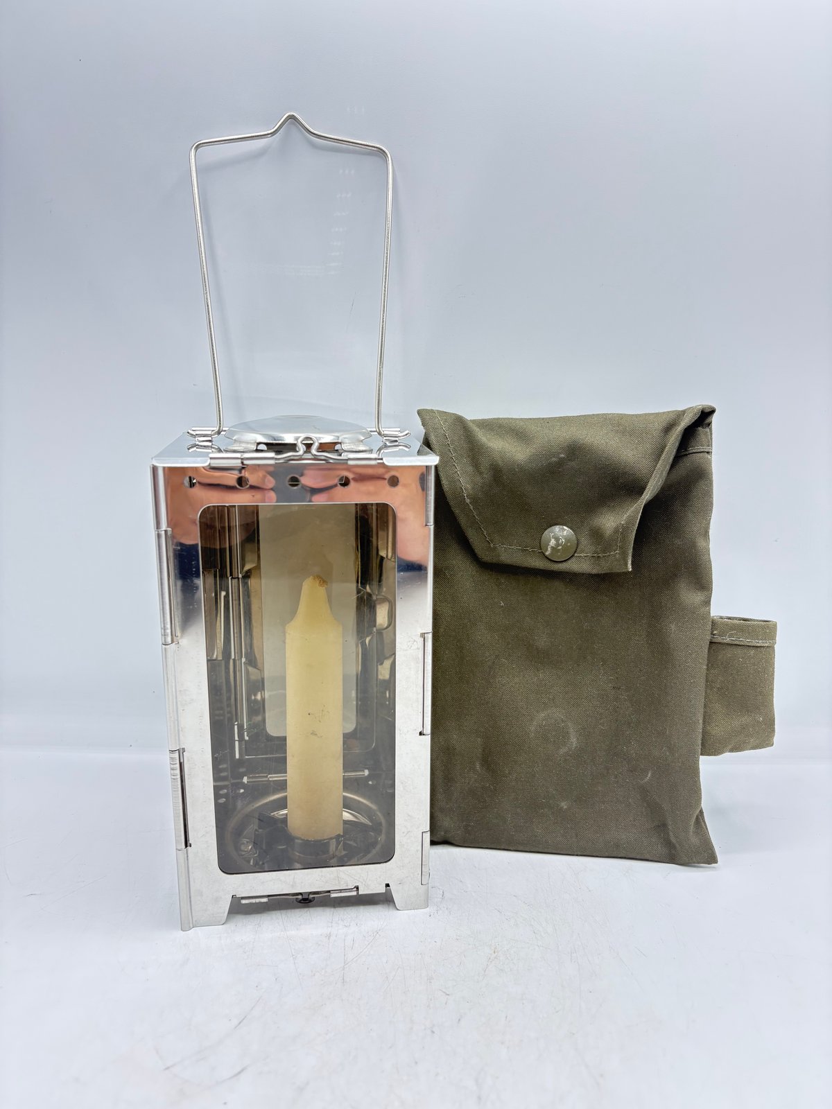 012 スイス軍フォールディングキャンドルランタン | ヴィンテージ