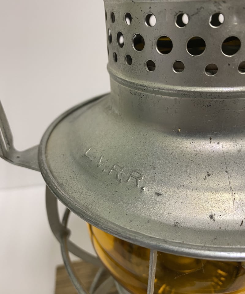 極美‼️レイルロードランタン DRESSEL アンバーガラス #002