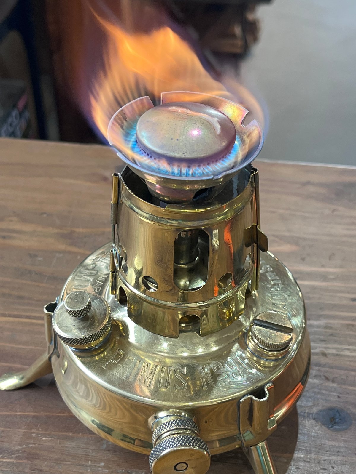 PRIMUS No.96 シングルバーナーストーブ ブラス Made In Sweden