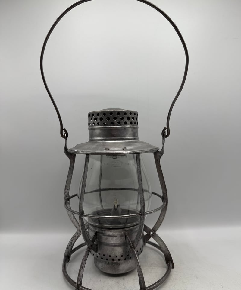 002レイルロードランタン DIETZ No.39 STEEL CLAD クリアグローブ N