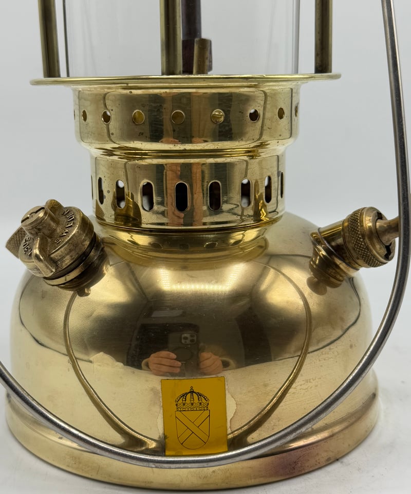 002 ミリタリーランタン‼️スウェーデン軍用OPTIMUS 200 P