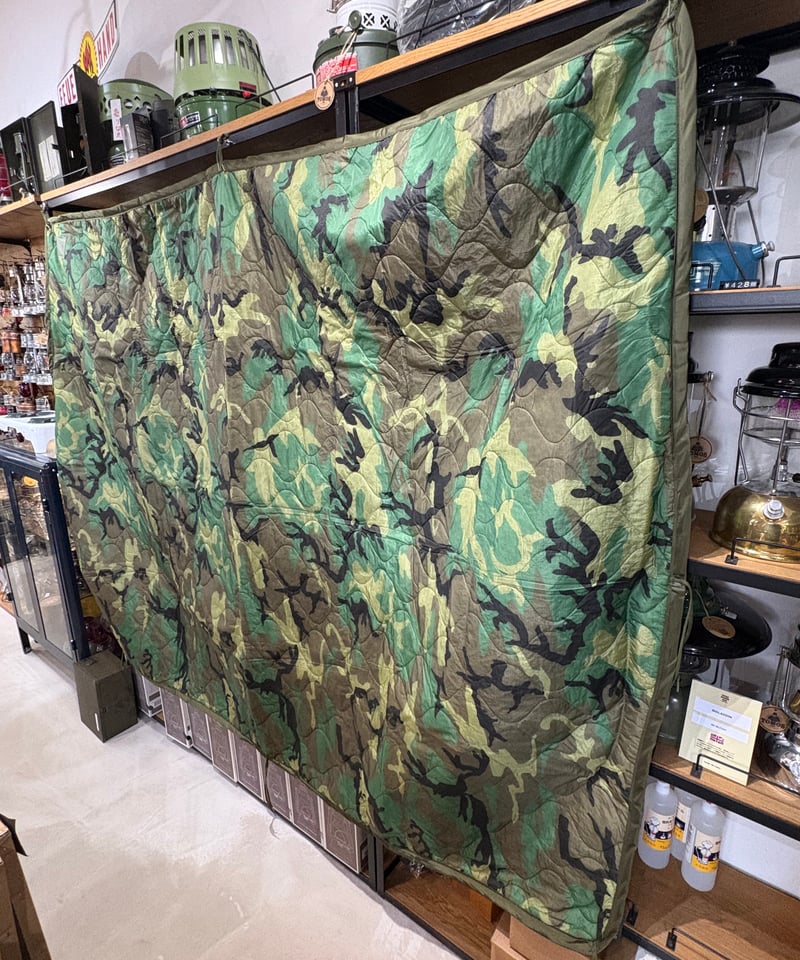 米軍実物❗️NEW OLD STOCK‼️ ポンチョライナー ウッドランド迷彩