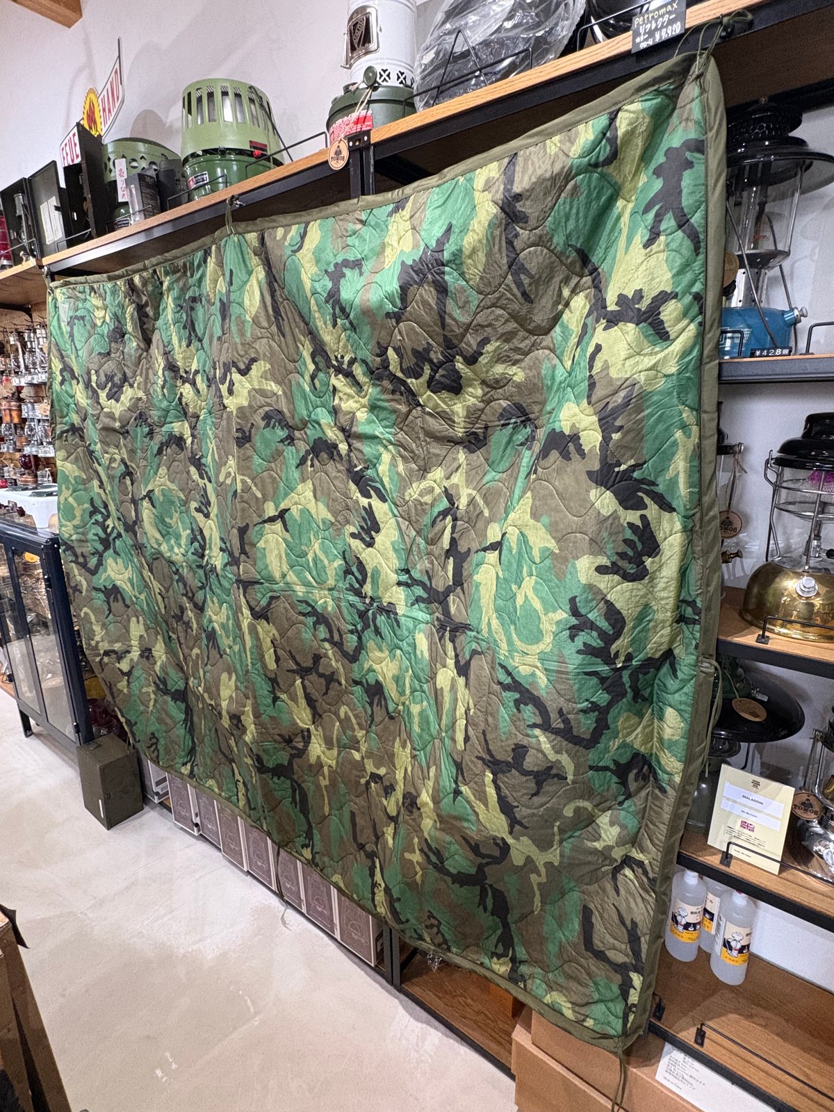 米軍実物❗️NEW OLD STOCK‼️ ポンチョライナー ウッドランド迷彩