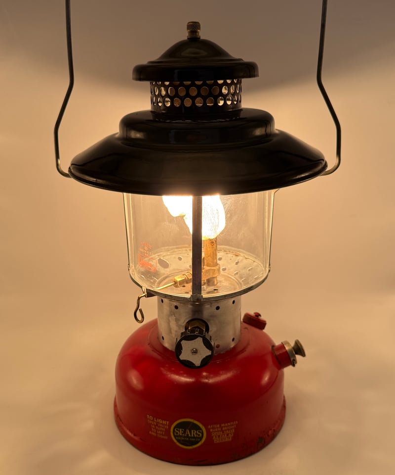 バースデーランタン』Sears Model 476.74070 レッド&ブラック