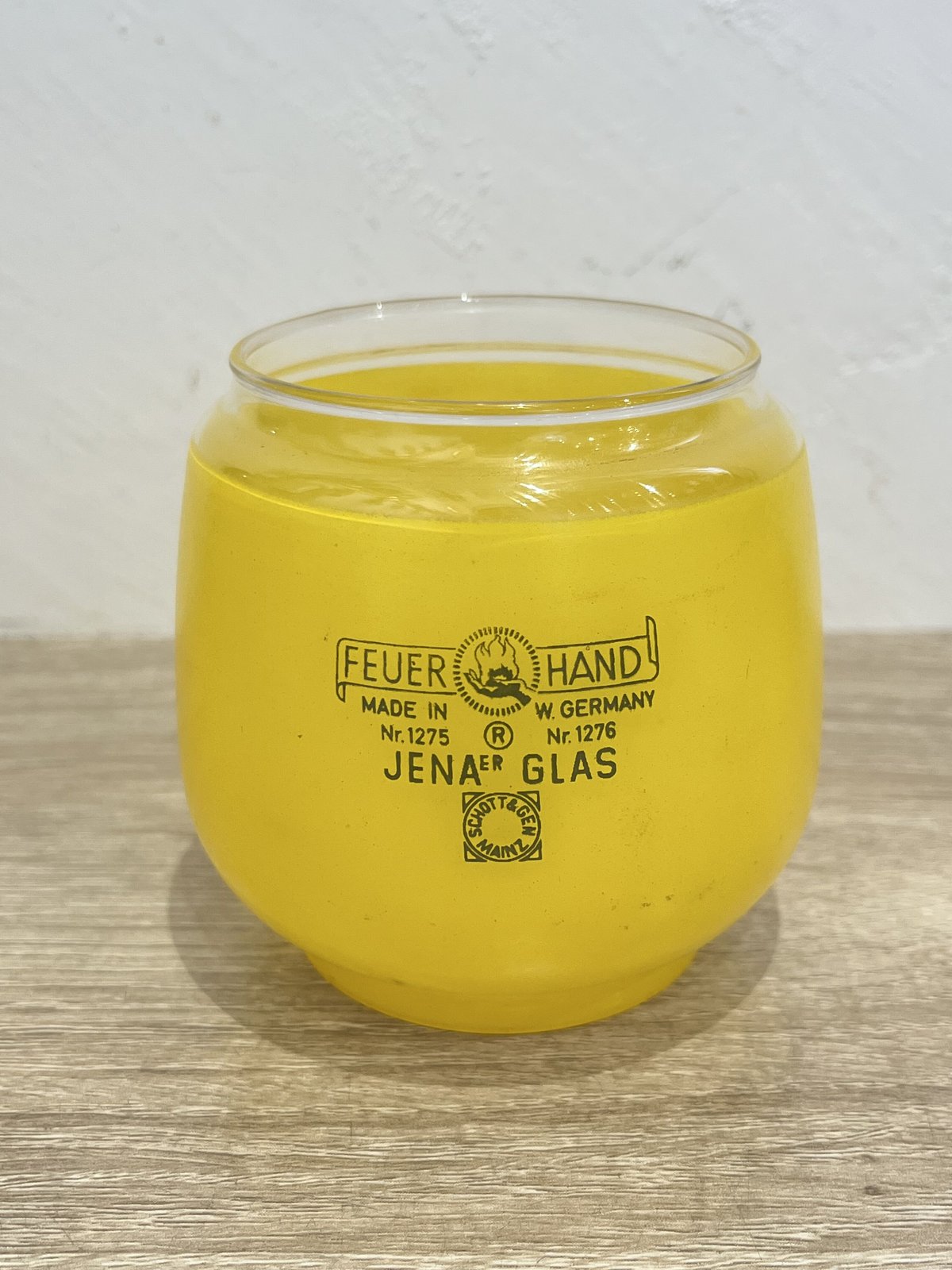 NOS FEUER HAND 275 276用 JENA GLASS グローブ - ライト・ランタン