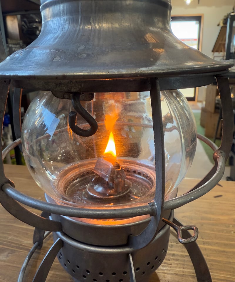 004 レイルロードランタン DRESSEL クリアグローブ | ヴィンテージ