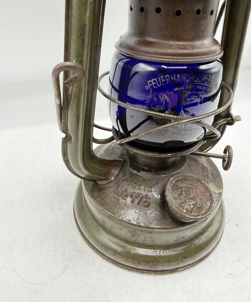 001 レアアイテム‼️FEUERHAND No.176e WW2 ブルーガラス | ヴィン