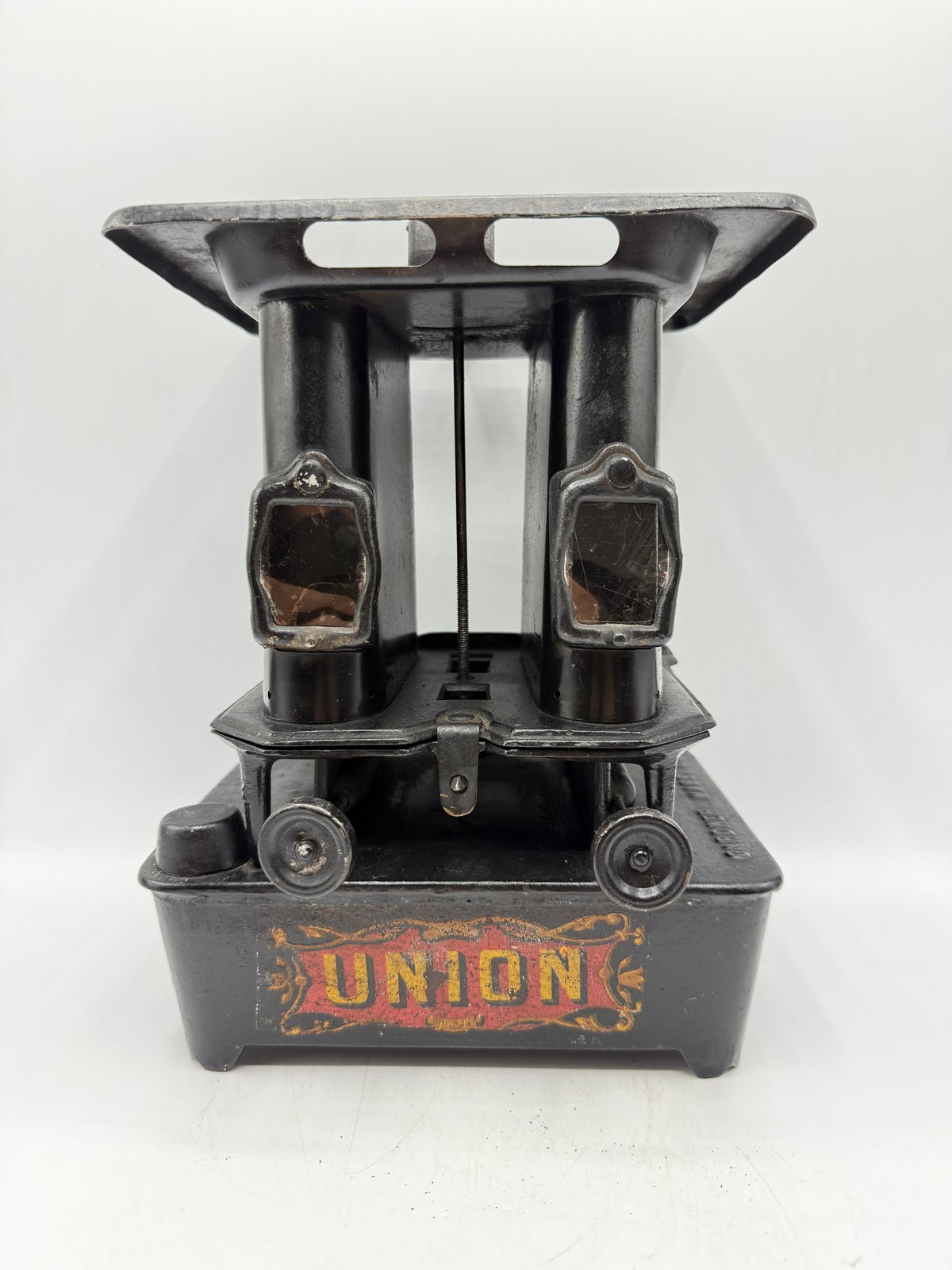 ユニオン アイロンストーブ レイルロードランタン　オイルランタン 極美‼️アイロンストーブ『UNION STOVE』 | ヴィンテージ