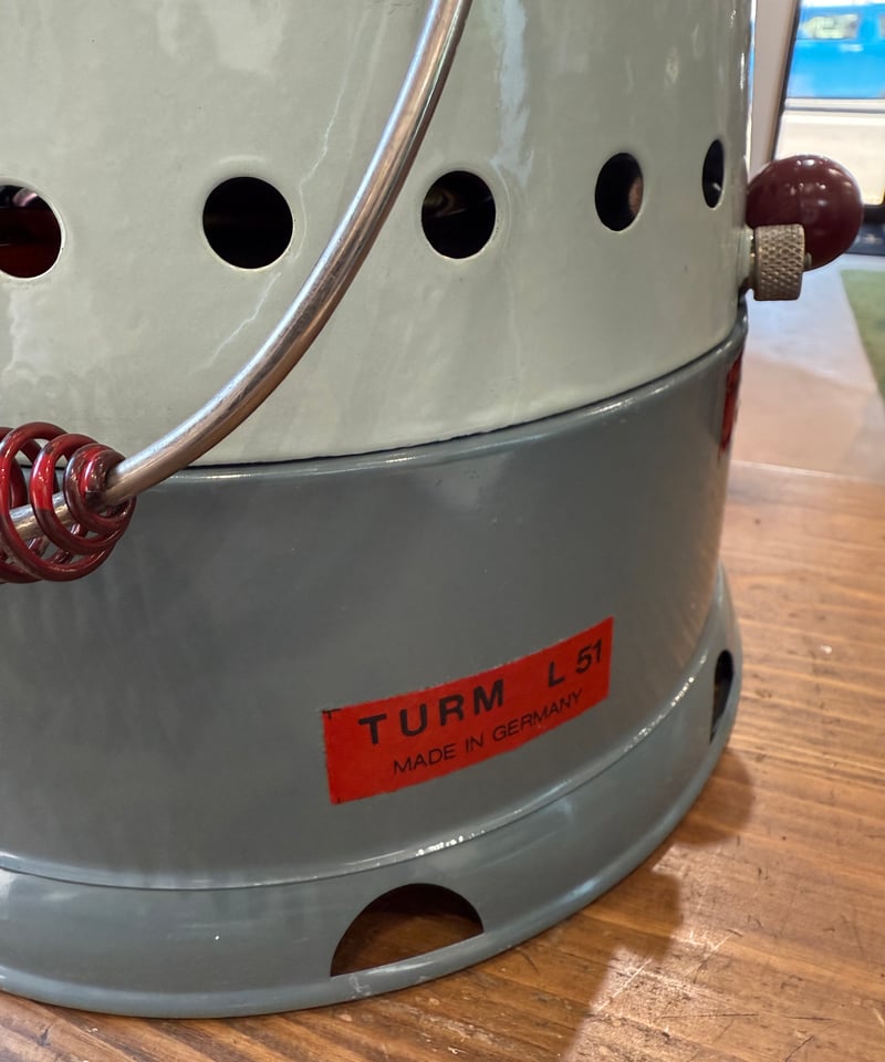 スイス軍用ミリタリー石油ストーブ TURM社『L51』ドイツ製 スイス軍用ミリタリー石油ストーブ TURM社『L51』ドイツ製