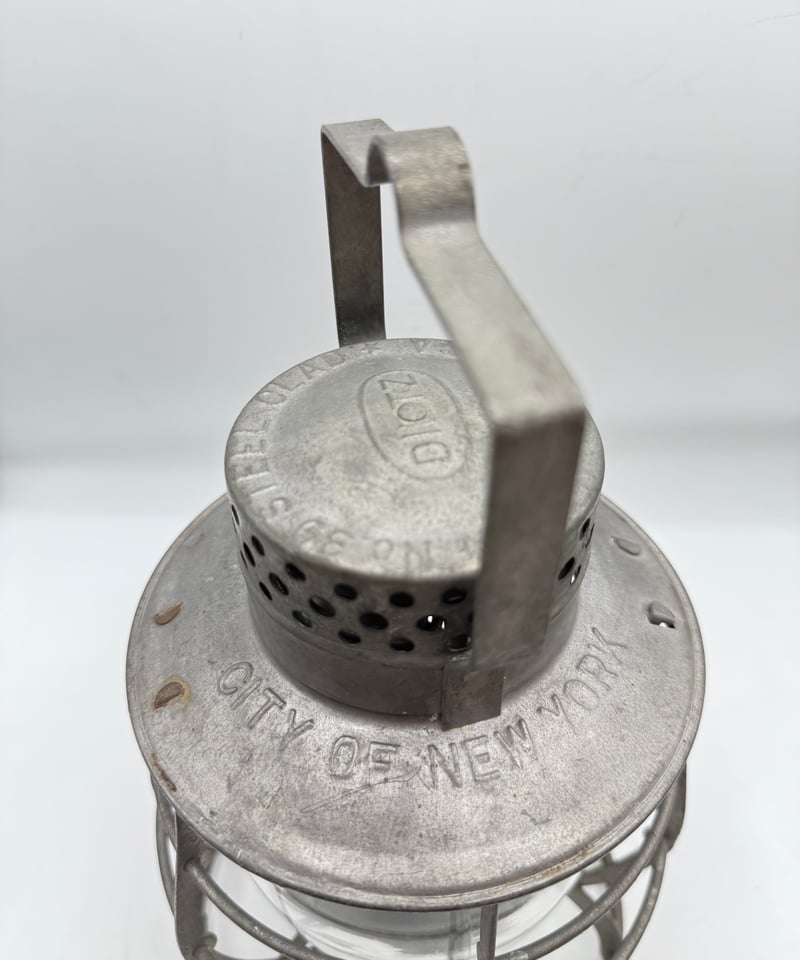 【超美品】1950~60s DIETZ No.39 STEEL CLAD Dietz No. 39 Steel Clad City of New York Railroad Lantern