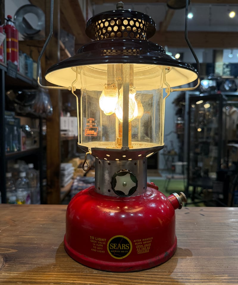 バースデーランタン』Sears Model 476.74070 レッド&ブラック