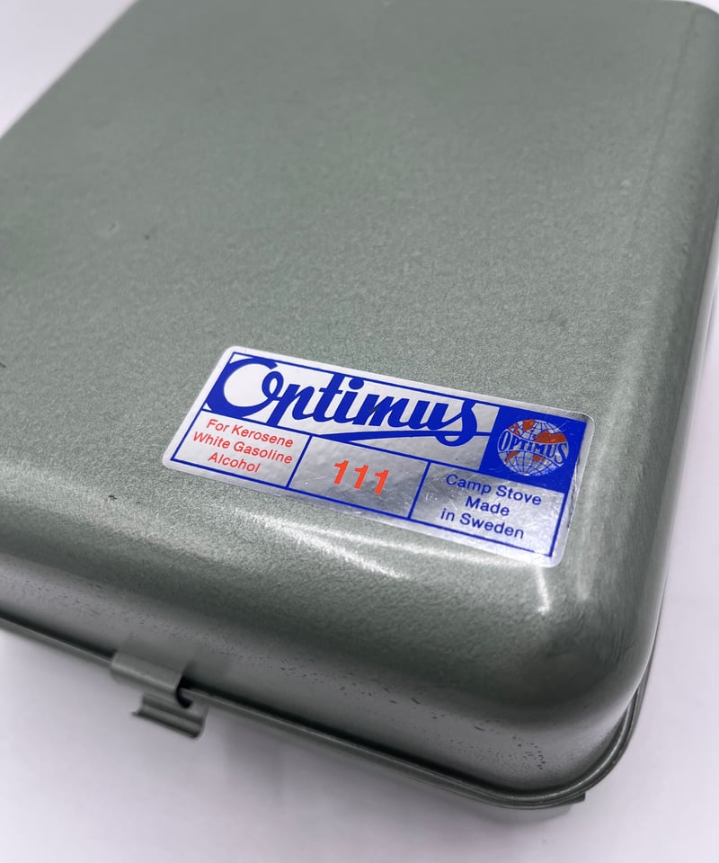 極美❗️OPTIMUS No.111 サイレントバーナー グリーン缶