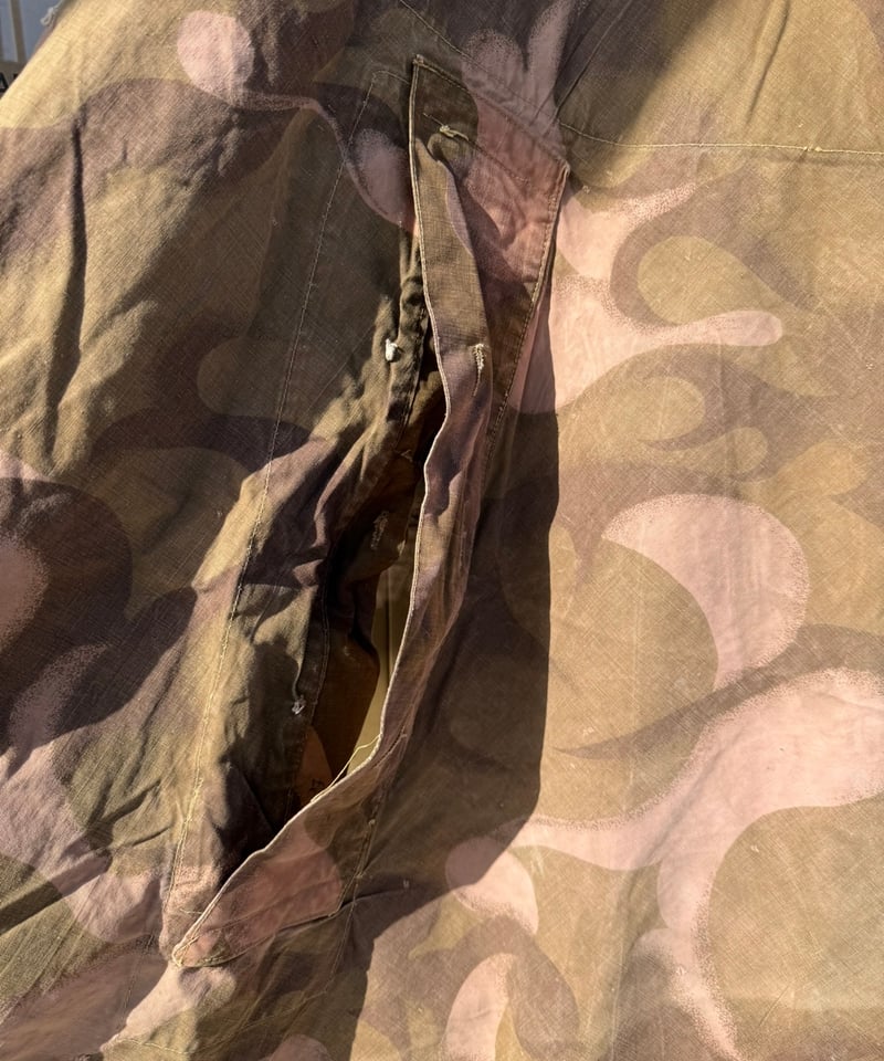 003 軍幕❗️アウトレット ハンガリー軍用テント ハリケーン迷彩 1枚