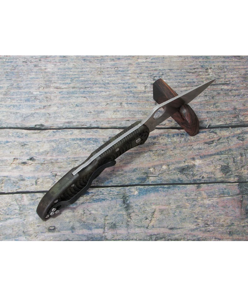 スパイダルコ C11ZFPGR デリカ4 ZOME 直刃 グリーンハンドル