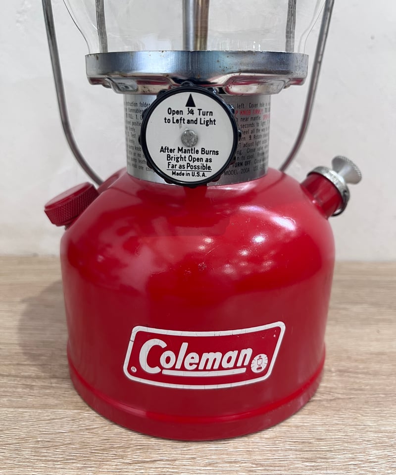 コールマン 200A 1976年9月製造 | ヴィンテージランタン販売のお コールマン 200A 1976年9月製造 | ヴィンテージランタン販売のお