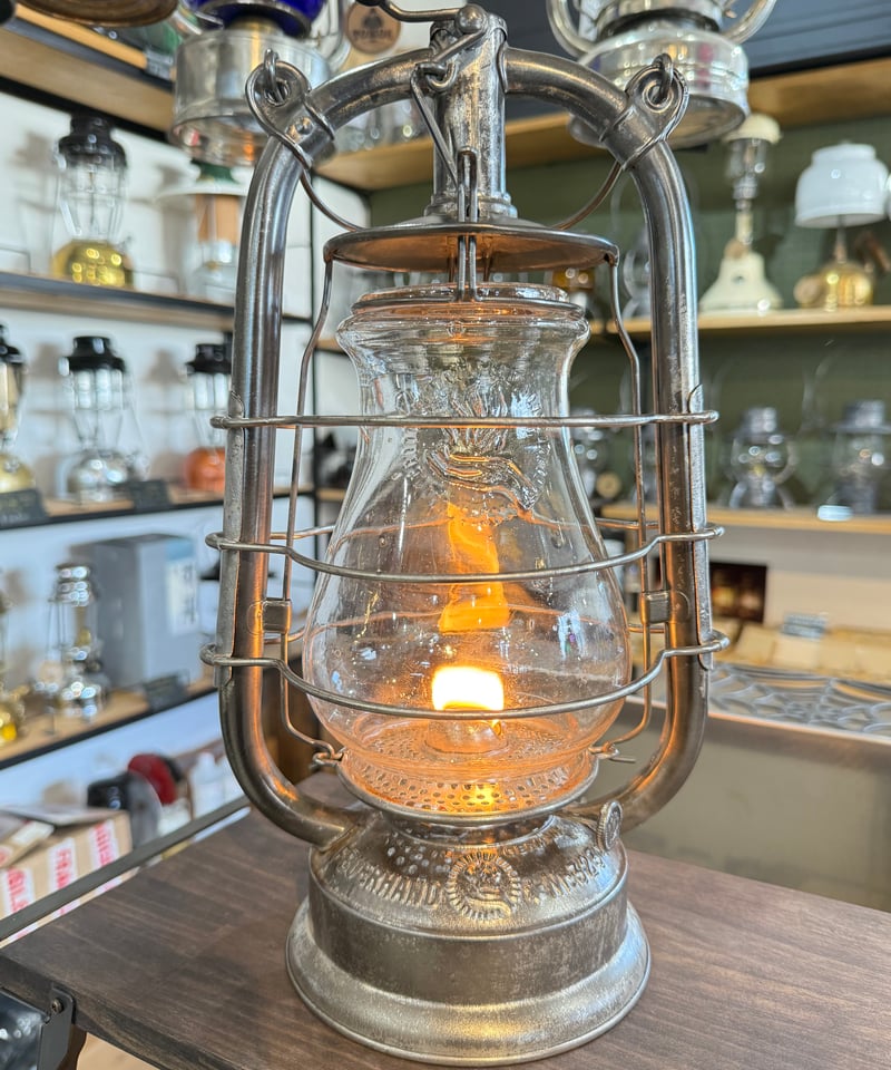 001 レアアイテム❗️FEUERHAND Nr.323 洋梨型クリアガラス 大型