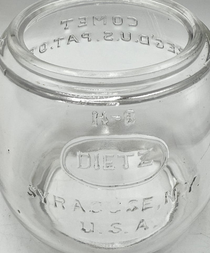 DIETZ No.50 COMET オリジナルホヤグローブ H-8 | ヴィンテージランタン