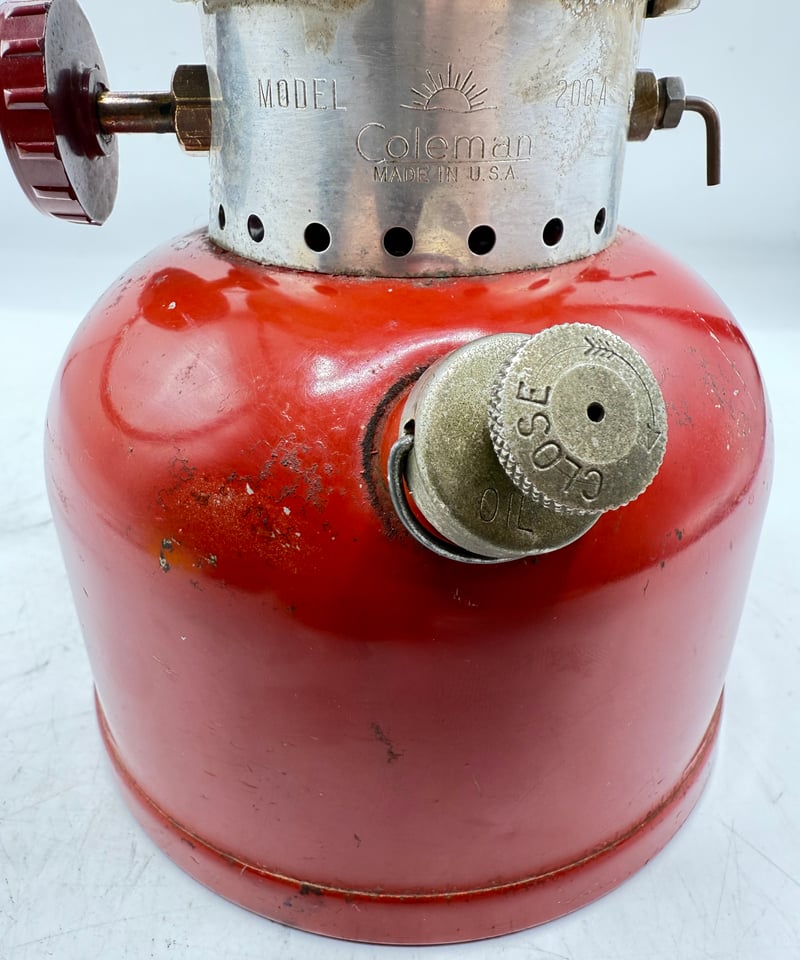 Colemanコールマン　200Aランタン バーガンディモデル 1962年3月製 Coleman コールマン ランタン 1962年2月 200A バーガンディー